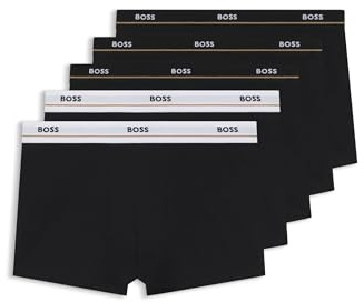 BOSS Herren Boxershorts, Modern, New - Schwarz1, L