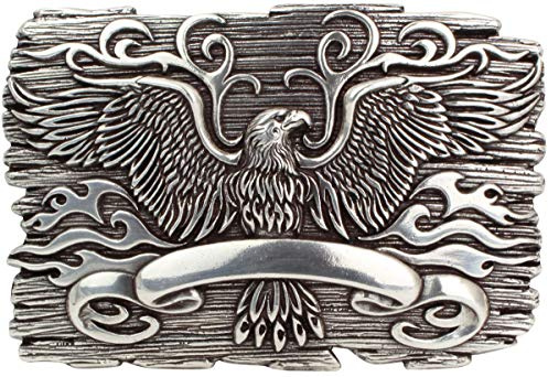 BELTINGER Gürtelschnalle Eagle 4,0 cm | Buckle Wechselschließe Gürtelschließe 40mm Massiv | Wechselgürtel bis 4cm
