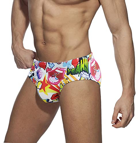 L-Peach Boxer Trunks de Bain Homme Maillot de Bain Short Pant pour Plage Sport Natation Plongée
