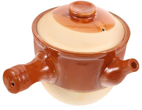 CIYODO Keramiktopf Für Traditionelle Medizin Medizinkessel Mit Antihaftbeschichtung Chinesischer Medizingefäß Für Kochen Und Reinigen Leicht Sicherer Griff Für Schutz Vor