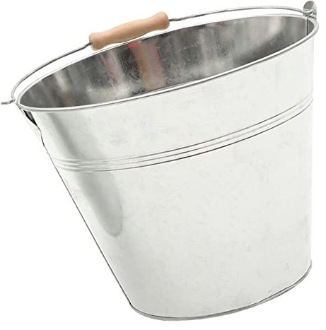 HEMOTON Kaminascheneimer Aus Metall Holzkohle Asche Eimer Aschenbecher Metall Holzverbrennungsgrube Fass Feuerstelle Geld Verbrennen Sandeimer Metall Ascheeimer Eisen Opfergaben Mit Deckel