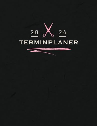 Terminplaner 2024: Friseur planer 3 Mitarbeiter 15 minuten takt - Tagesplaner Von 8.00 Uhr bis 20.00 Uhr