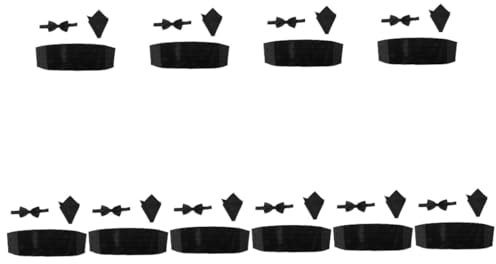 DEARMAMY 30 Stk Satinfliege für Herren Satin Kummerbund Satin Taschentuch Kummerbund aus Seide Seidenpyjamas für Männer ceinture bal weiße Fliege gewebter Herrengürtel für Herren