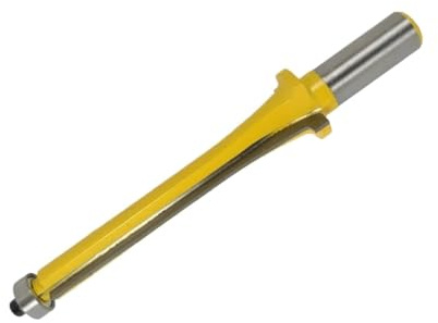 NPQRKJYH Fresa for carpintería de 12 mm, 1/2 vástago, for puerta, ventana, línea de revestimiento, broca for fresadora, for madera, aleación de tungsteno y cobalto MC03155(12mm shank)