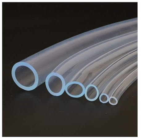 Flex-Schlauch，. Flexibles PVC-Rohr, for Wasserpumpe, Aquarium, Gartenbewässerungsschlauch, 3–25 mm, Sanitärschlauch, flexibles Wasserrohr(1M 8x10mm)
