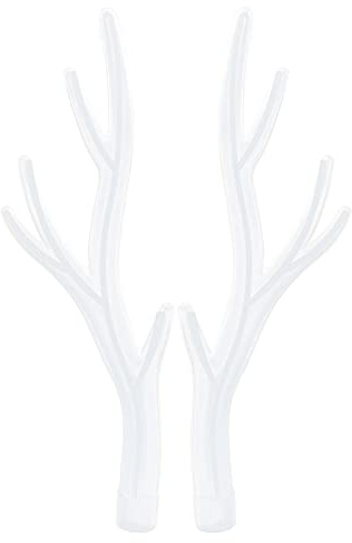 Fictory Molde de silicona con forma de cuerno de ciervo, moldes en forma de rama de árbol para decoraciones de bricolaje, solución de almacenamiento de joyas, herramienta de manualidades asequible
