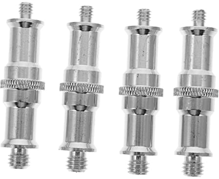 Didiseaon 4 pièces Vis Adaptateur à Acier Inoxydable Lot pour Fixation Appareil Photo et Accessoires de Trépied Robuste