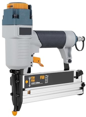 Druckluftnagler Druckluftnagler, pneumatisches Nagelwerkzeug T50 F50 440K, mit Brads, Nageltiefeneinstellung, ergonomisch und leicht Dekorations- und Bastelprojekte