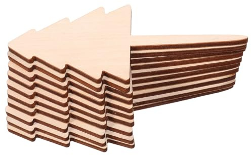 ANDRESLAD 10 Etichette per Piante in Bambù a Forma di Albero Marcatori da Giardino per Nomi di Fiori e Ortaggi Picchetti Resistenti per Identificazione Piante da Esterno e Decorazioni