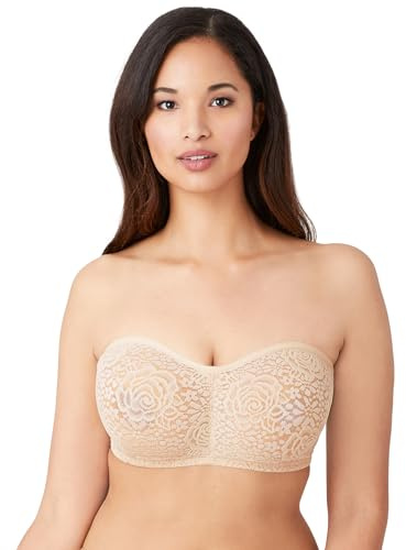 Wacoal Women's Halo Strapless Bra, 854205, Sand, 36D