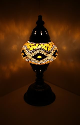 Samarkand - Lights Mosaiklampe Mosaik - Tischlampe M Stehlampe orientalische lampe Gold