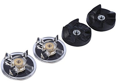 2 Ingranaggi di Base + 2 Ingranaggi in Gomma Parti di Ricambio del Frullatore di Ricambio per Spremiagrumi Ricambi per Miscelatore per 250W Spremiagrumi