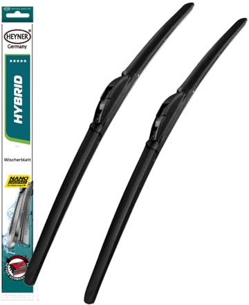 Heyner Fits: Saab 93 9-3 Hybrid Wiper Blades Front Set 2323 HH2323PT