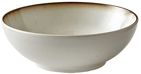 BITZ Saladier Dia. 30 x 10 cm Crème/crème