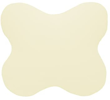 Dukal | Bezug für ACAMAR Seitenschläferkissen Nackenstützkissen | aus hochwertigem DOPPEL-Jersey | 100% Baumwolle | Farbe: Creme