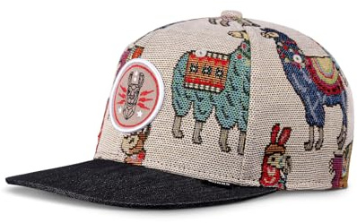 Djinns - Lama Linen - Snapback Cap Meshcap Hat Kappe Mütze Caps
