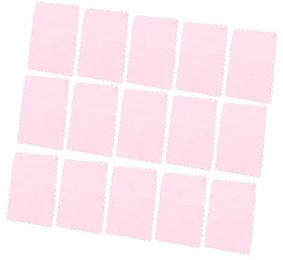 NUOBESTY 30pcs Silver Cleaner Microfibre Wiping Cloth Polishing for Silverware Jewelry
