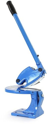 XPOtool Hand Lever Shears with Curved Blade 100mm for Sheets Straight and Round Cuts Table Shears