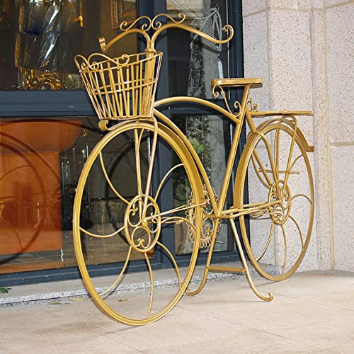 Fahrrad Blumentopf Ständer Garten Pflanzgefäß Deko Metall Hochzeit Fahrrad - Garten Blumenständer