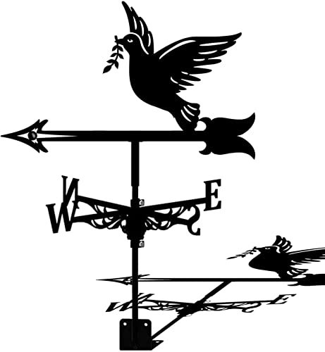 Wetterfahne für den Garten mit Dachmontage, Retro-Landwirtschaft, Elster-Traktor, Wetterhahn aus Metall, Windrichtungsanzeiger, kreatives Wohndekor-Ornament aus Edelstahl, Geschenk für den Bauernhof