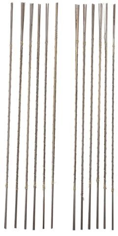 144 lames de scie à chantourner en spirale, outils de coupe de métal haute dureté avec dents en spirale, longueur 133 mm pour le travail du bois, la fabrication de bijoux, le