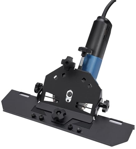 Tagliapiastrelle a 45 gradi, supporto per smerigliatrice angolare versatile per tagliapiastrelle da 115/125 mm, per un taglio preciso a 45° di piastrelle, per un taglio efficiente di piastrelle