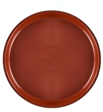 ruyi-1986 Bac à Plantes Lot de 50 soucoupes Rondes en Plastique for Pots Fleurs Jardin(Red,Grand)