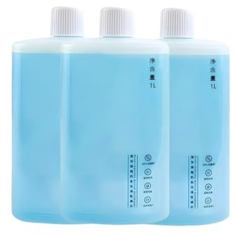 Solution De Nettoyage À Aspirateur Robot 3PCS 1L, Compatible Avec Roborock S8 Pro Ultra, S8 MaxV Ultra, Q Revo, S7 Max Ultra, Liquide De Nettoyage De Sol Concentré