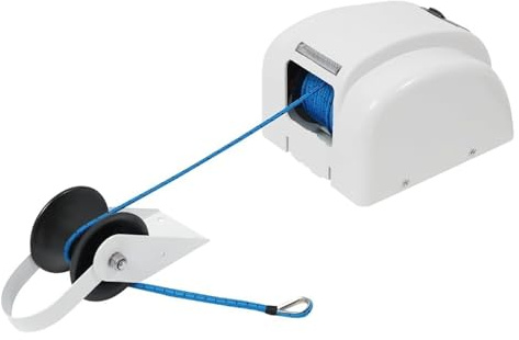SMTYXS Molinete Eléctrico For Barco De Agua Salada con Control Remoto, Cabrestante Ancla Inalámbrico For Rendimiento Potente