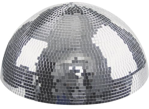 Showtec Halb Spiegelkugel 40cm mit Sicherheits-Motor