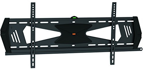 StarTech.com Low Profile TV Mount - Fixed - Anti Theft - Flat Screen TV Wall Mount for 37 to 75 TVs - VESA Wall Mount (FPWFXBAT), Black