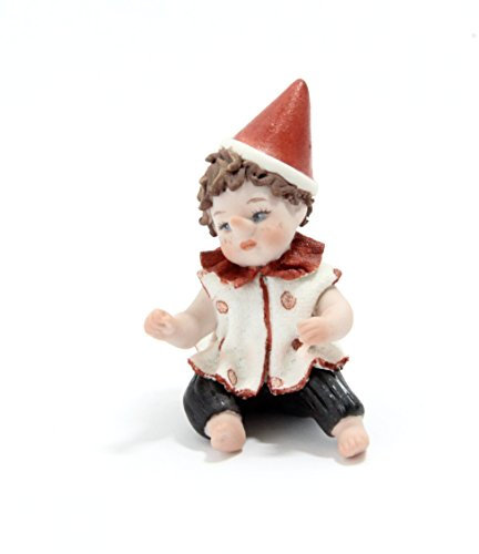 Skulptur Pinocchio Mignon Porzellan Sibanien Manufaktur Vicentina Made Italy
