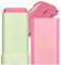 Tongyend 3 in 1 Lipstick Blusher Cream Stick, Waterproof Blush Stick - Cream Bronzer & Blusher Moisturize, Buildable Blush for Makeup - Women (Pink)