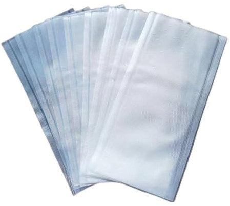 Yerleomit 100 Stück PVA Beutel Angeln, 5×10cm PVA Angeln Beutelen Karpfenangeln Wasserlöslich Solid Bait Carp Fishing für Boilies Karpfen, Futter, Dosenmais, Fischmehl