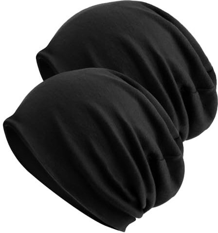 DRESHOW Bonnet Souple, Hip Hop, Couchage, Unisexe Chapeau Hipster, Tombant, de Ski, de Sommeil pour Homme et Femme