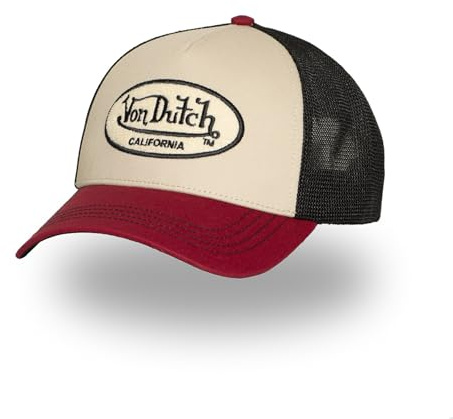 Von Dutch Kappe für Damen und Herren, Terry, Trucker-Kappe, verstellbar durch Snapback