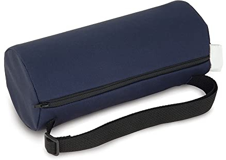 Body Sport BodyMed Lumbar Support Cushion, Firm, Black – Lower Back Support for Improved Comfort – Ideal for Use at Home, in The Office, and Traveling – Durable, Adjustable, & Lightweight
