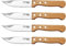 Pedrini Steak House Coltello Bistecca, Acciaio Inossidabile, Argento, 4 unità
