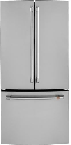 Cafe CWE19SP2NS1 18.6 cu. ft. French Door Refrigerator in Stainless Steel, Counter Depth and ENERGY STAR