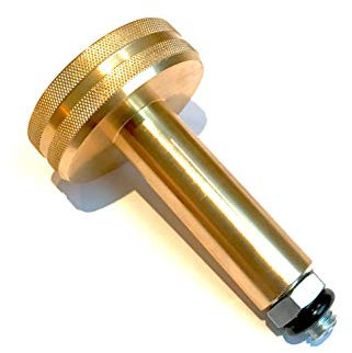 ROEDER-Gas Dish LPG - Adattatore GPL M10, 10 mm, 100 mm, rinforzato