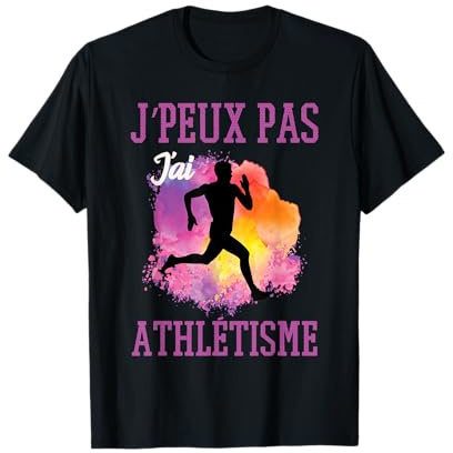 Je Peux Pas J'ai Athlétisme Sports Cadeau Joueur sportif T-Shirt
