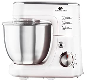 Robot pâtissier CONTINENTAL EDISON CERP800W - Blanc - 800 W