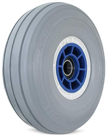 Pannensicheres Sackkarrenrad AE8800025 von EXPRESSO/Vollgummireifen 26 cm ist spurlos und wartungsfrei