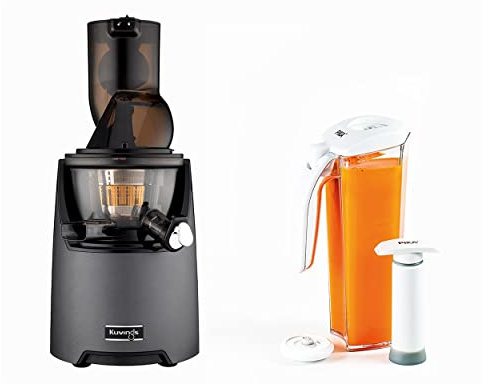 Kuving's - Extracteur de jus EVO820S + kit de conservation sous vide | Anthracite