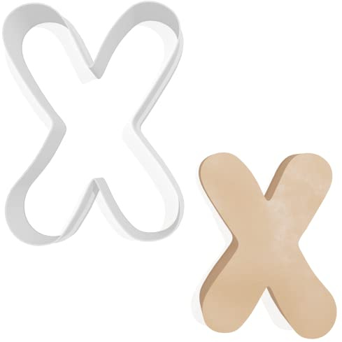 Letter X Cookie Cutter - 3 Sizes