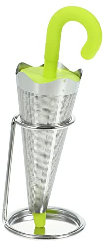 DECHOUS Silicone Umbrella Tea Infuser 304 Stainless Steel Tea Filter