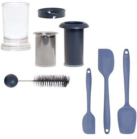 Magical Butter Filter Press & Spatula Set | Filter Press and spatulas. Straining accessories for your existing MB2e. Machine sold separately.