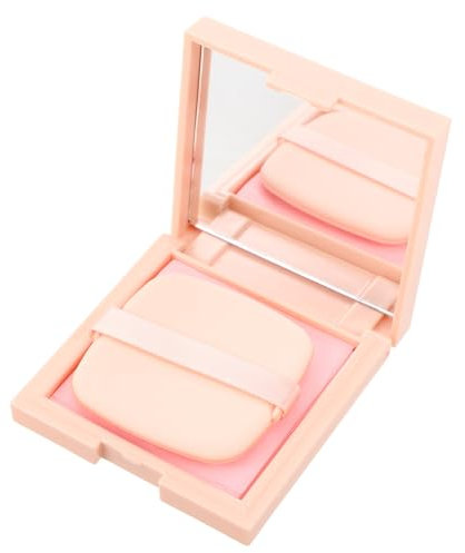 Beaupretty Öl-absorbierendes Gesichts-papier Mit Integriertem Spiegel Und Puderquaste Für Öl-kontrolle Und Make-up-erfrischung Tragbar Für Unterwegs