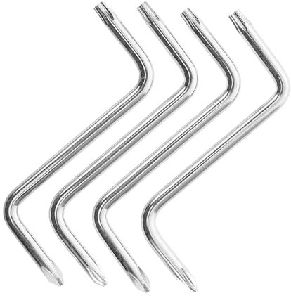 Cabilock 4stücke Multifunktionsschraubendreher-set Elektrischer Winkelschraubendreher Multischraubendreher Schraubendreher Für Enge Stellen Z-schraubendreher-set Winkelschraubendreher Schra
