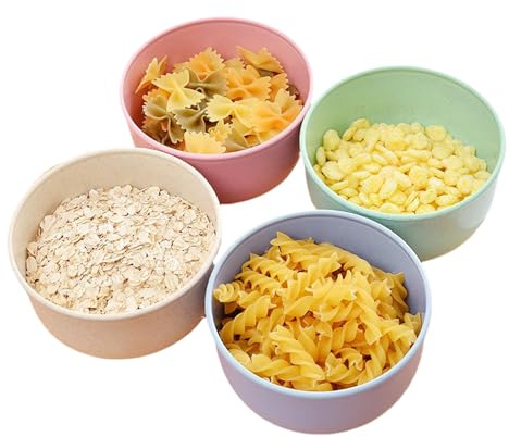 Bols de service, bols incassables, lavables au lave-vaisselle, set de vaisselle pour le petit déjeuner, le déjeuner, le dîner, la soupe, les fruits, les collations, la cuisine en plein air et le